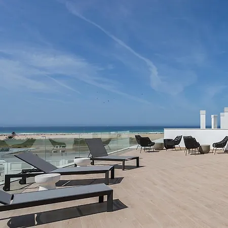 Salitre Luxury Oceanfront With Pool Terrace And Private Parking Conil De La Frontera